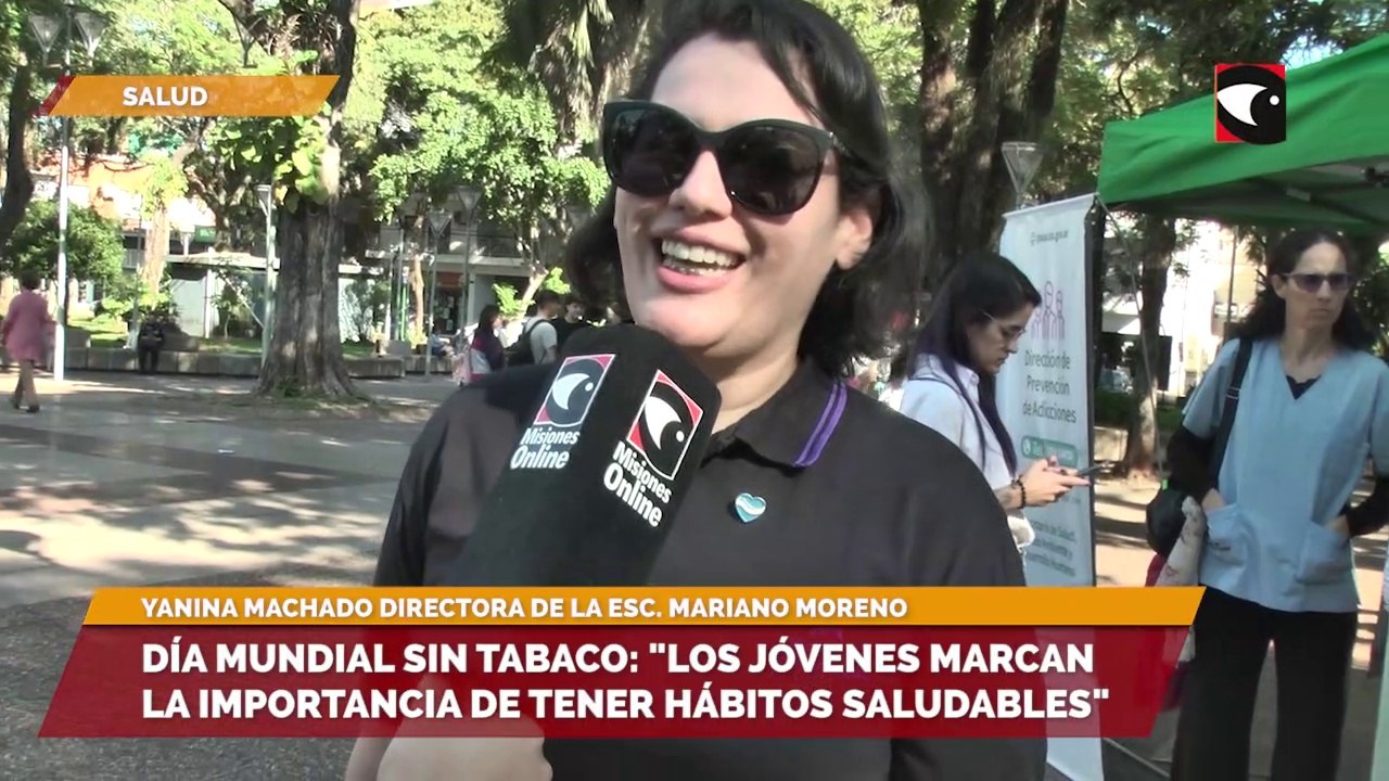 Día Mundial Sin Tabaco: "Los jóvenes marcan la importancia de tener hábitos saludables"