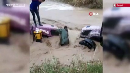 Traktörü kurtarmak isterken canından oluyordu