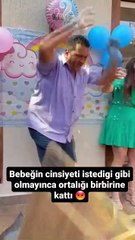 Bebeğin cinsiyetini beğenmeyen baba adayı, ortalığı birbirine kattı
