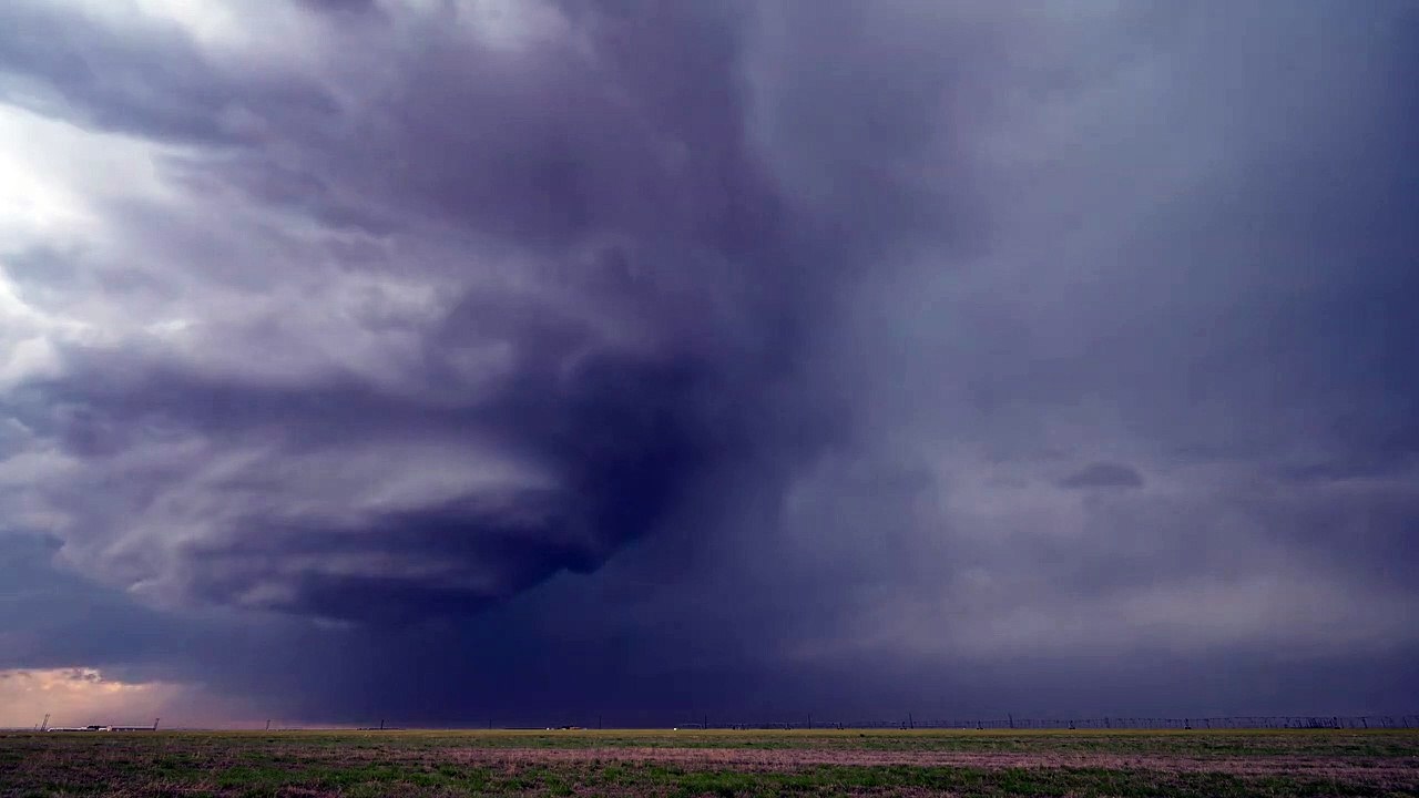 Timelapse incroyable de supercellules