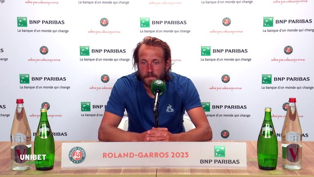 Roland-Garros 2023 - Lucas Pouille : Je ne vais changer de statut, je vais juste passer de la 700e à la 400e place !