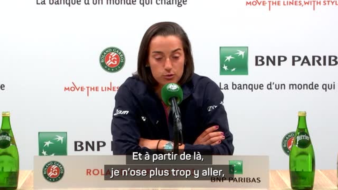 Roland-Garros - Garcia : "Dur à digérer"