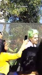 Protesta de los docentes autocovocados