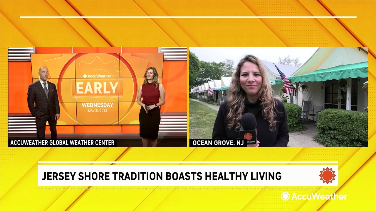 Tent community in New Jersey promoting healthy living