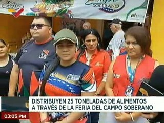 Feria del Campo Soberano favorece con 25 toneladas de alimentos a 47 Clap en el edo. Trujillo