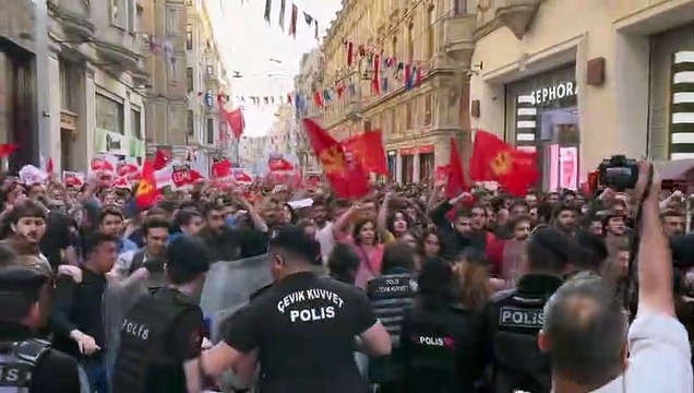 TKP Gezi eylemlerinin 10. yılında Taksim'de: Gözaltılar var...
