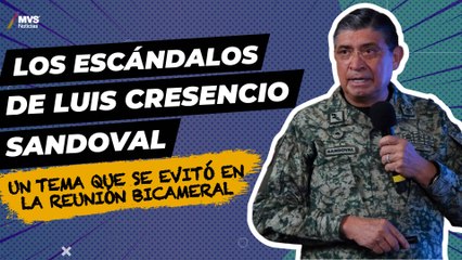 Los escándalos de Luis Cresencio Sandoval evaden la Reunión Bicameral