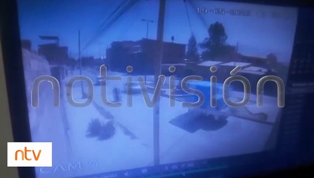 Lo vio desplomarse y se fue caminando : Nuevas imágenes muestran al agresor del ciclista