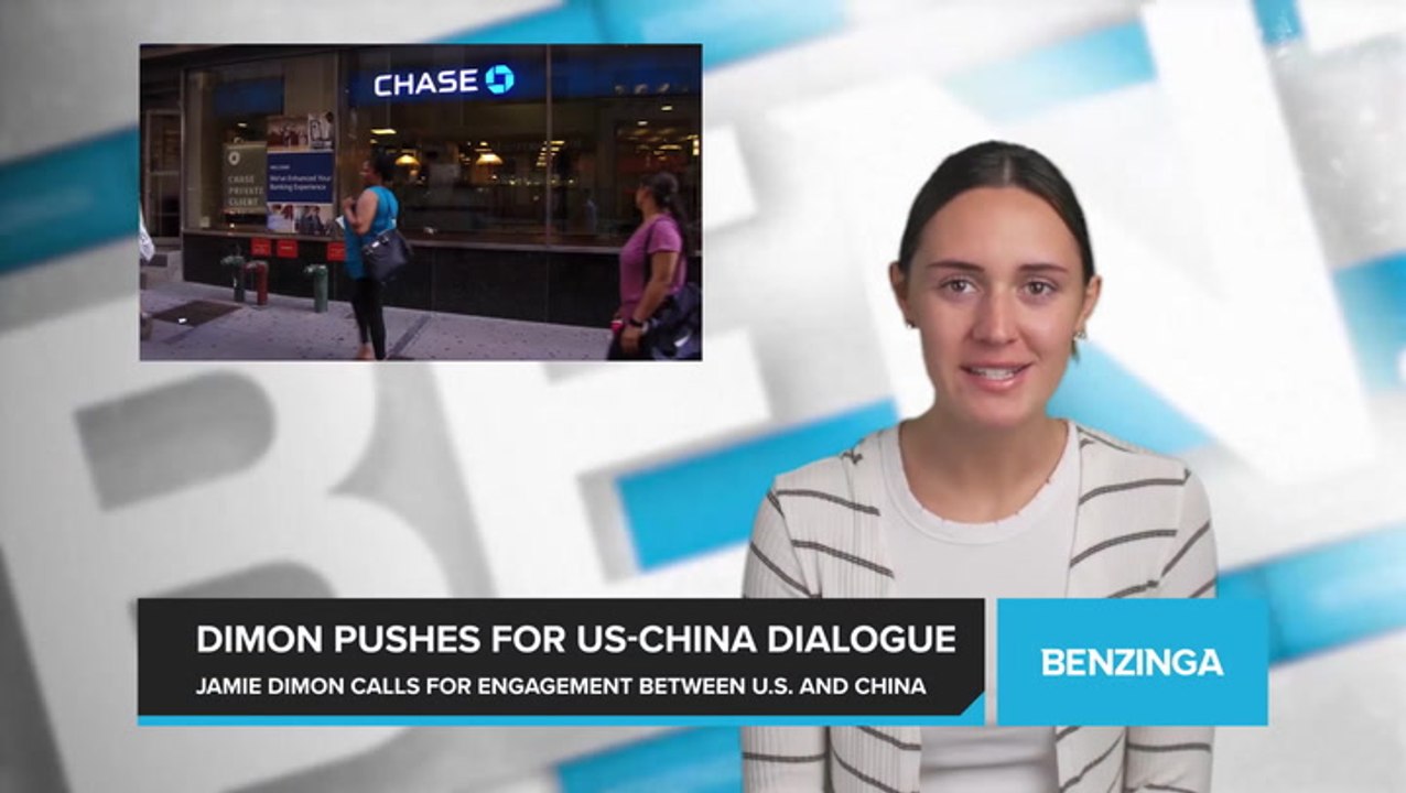Dimon Pushes for US-China Dialogue