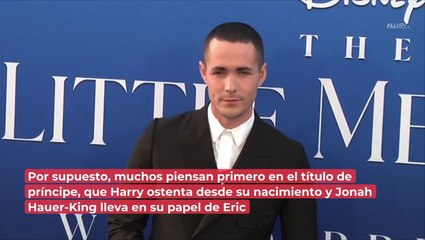 Lo que el príncipe Harry tiene en común con este actor de 'La sirenita'