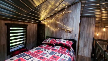 Quand un silo à grains devient un chalet