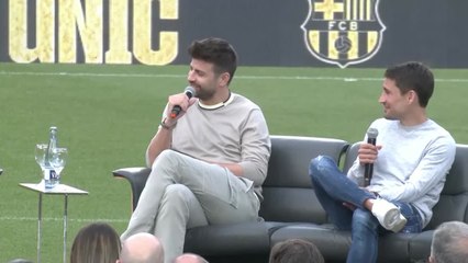 Descargar video: Piqué cuenta la bestial broma con Busquets que no se conocía