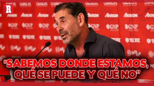 Estamos muy contentos con nuestros jugadores, es la realidad aseguró Fernando Hierro