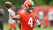 Browns QB Deshaun Watson Says Relationship With DeAndre Hopkins Is Great
