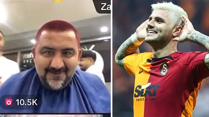 Ümit Özat sözünü tuttu; saçını kırmızıya boyattı!