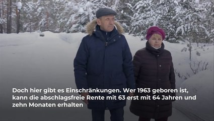 Rente ab 63: Gilt das auch für Schwerbehinderte?