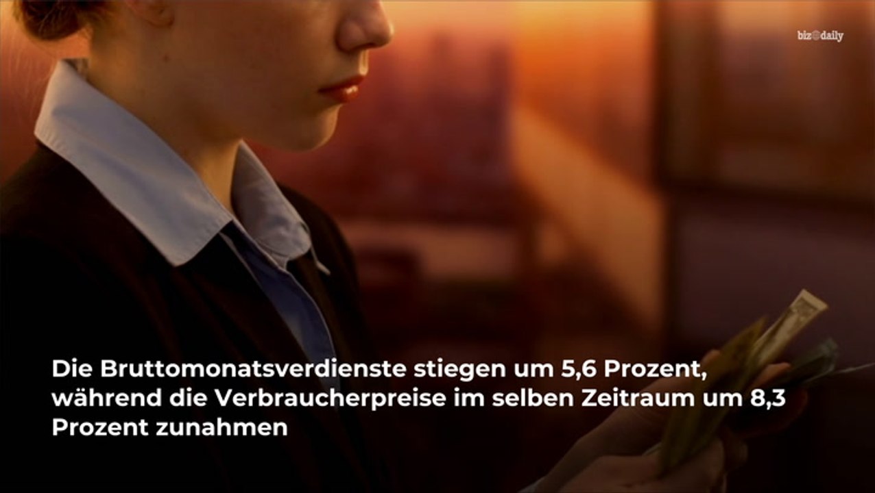 Wegen Inflation: Reallöhne sinken immer weiter