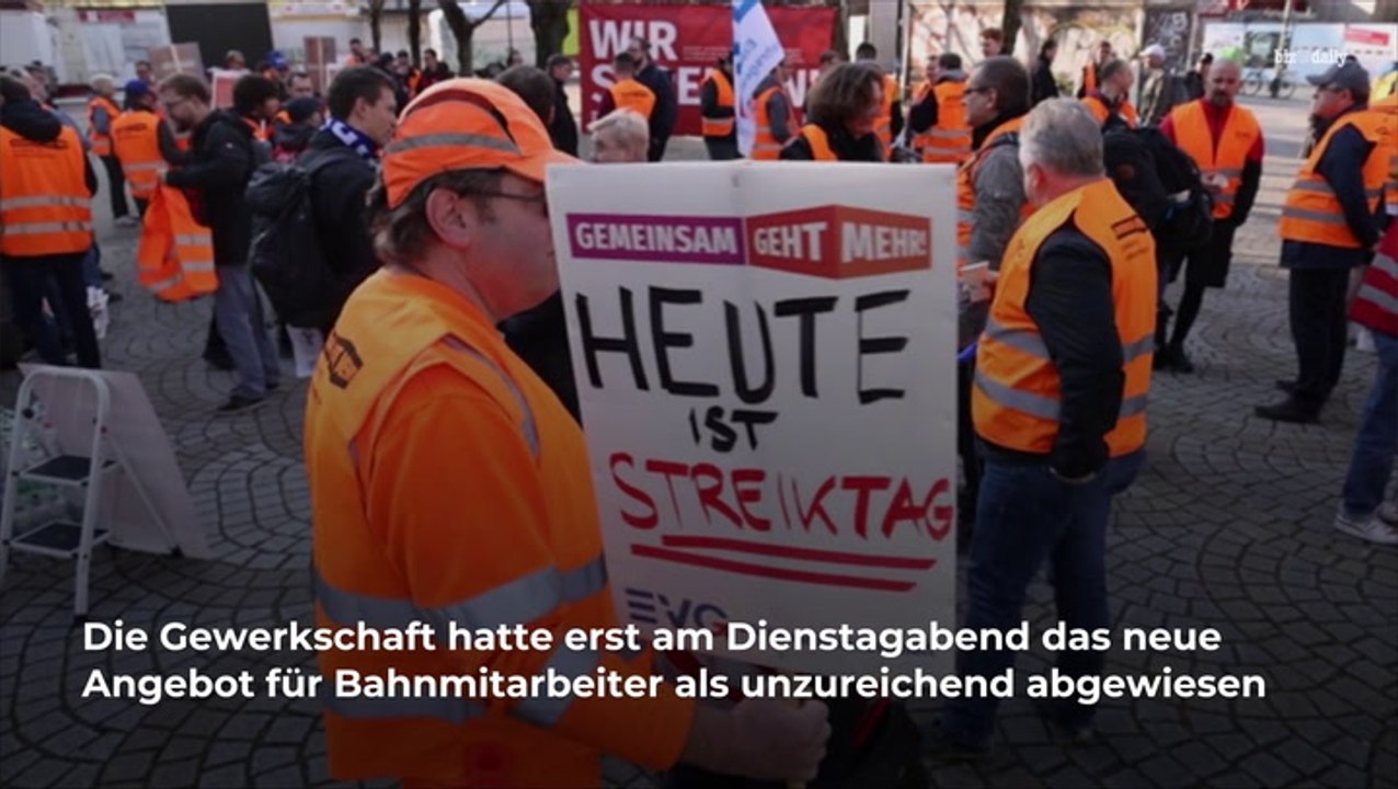 Abgelehnt: So reagiert EVG auf Bahnangebot