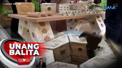 Building blocks na gawa sa fungi, dine-develop para magamit sa pagpapagawa ng mga bahay | UB