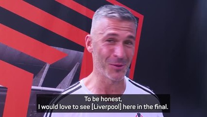 I want to see Liverpool in next year's final - Garcia