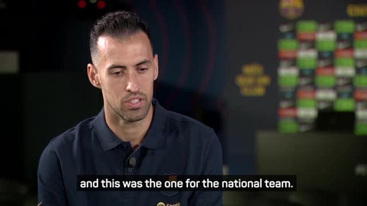 Busquets felt the time was right to end Barca c...