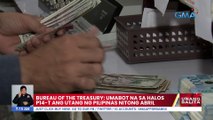 Bureau of the Treasury: Umabot na sa halos P14-T ang utang ng Pilipinas nitong Abril | UB
