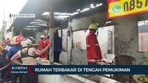Kebakaran Hebat di Rumah Joko di Solo: Petugas Pemadam Kebakaran Berhasil Padamkan Api