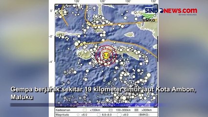 Gempa Magnitudo 5,5 Guncang Ambon, Warga Diimbau Tidak Panik