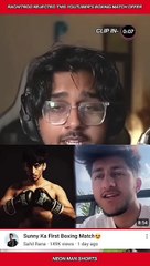 Rachitroo Rejected this YouTuber BOXING MATCH Offer | Rachitroo Vs AS Gaming News #shorts