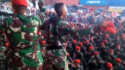 Keren!!! Kumpulan yel yel komando baret merah