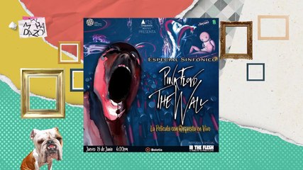 ¡"The Wall" de Pink Floyd pero con orquesta en vivo!