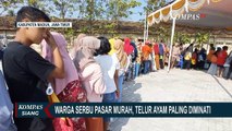 Dinas Perdagangan Gelar Operasi Pasar, Warga Antre Bahan Pokok Murah di Madiun