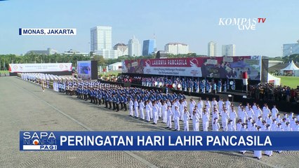 Download Video: Pimpin Upacara Hari Lahir Pancasila, Jokowi Kenakan Baju Adat Deli Serdang