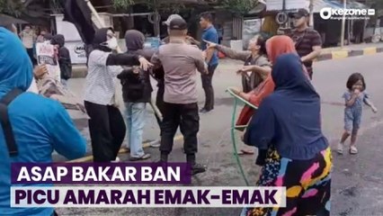 Dipicu Aksi Bakar Ban, Demo Mahasiswa Bentrok dengan Emak-Emak di Pinrang