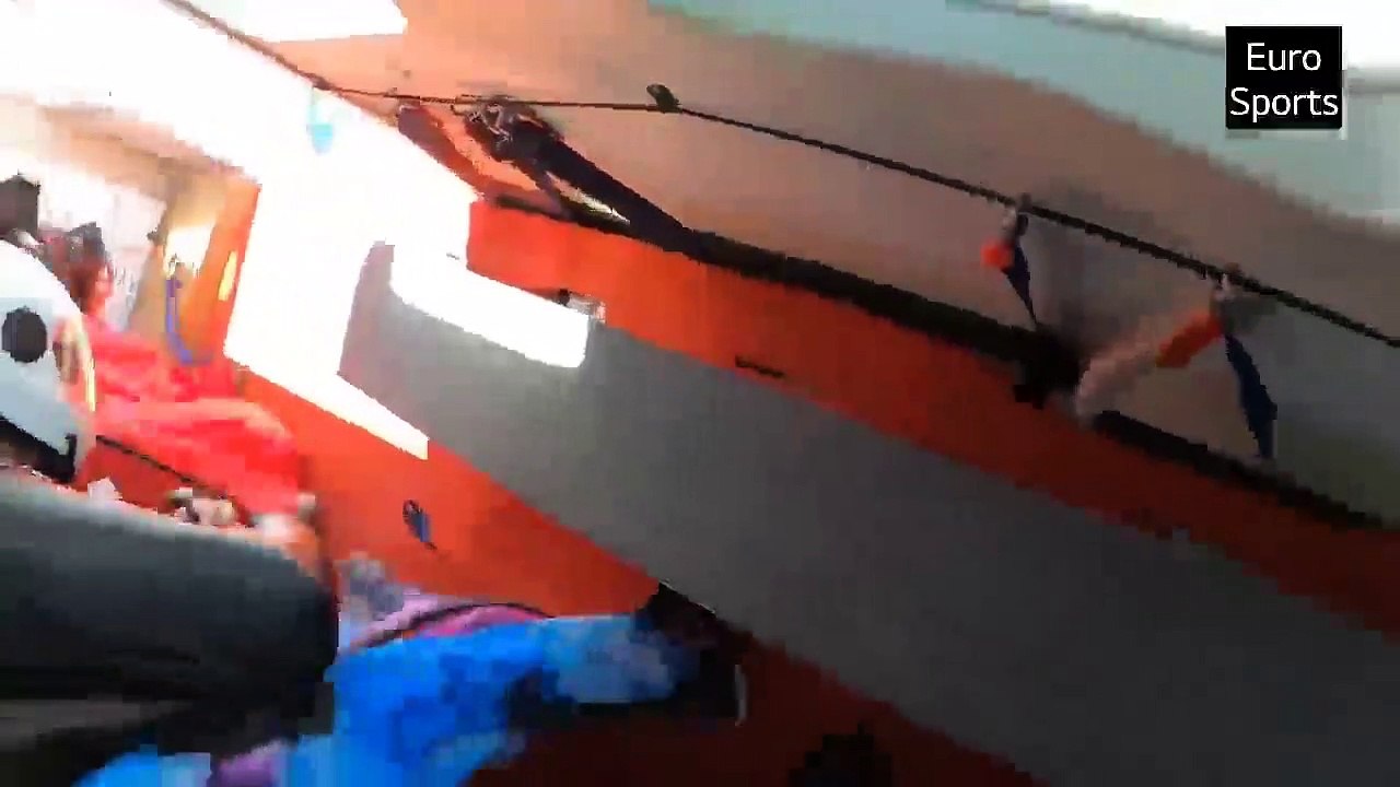 Wingsuit Flying over the Maldives Islands