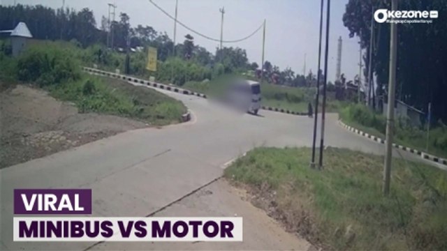Minibus Tabrak Motor di Batang, Pengendara Luka-luka