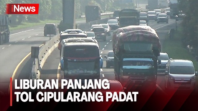 Libur Hari Lahir Pancasila, Kendaraan Padati Tol Cipularang