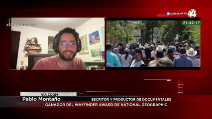 Pablo Montaño recibió el Wayfinder Award de National Geographic y nos explica sobre el premio
