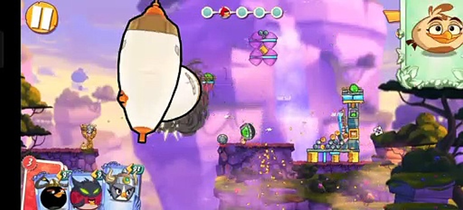 Angry Birds 2 | Level 76 | Hitting Fun | Angry Bird 2 Show