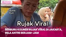 Berburu Kuliner Rujak Viral di Jakarta, Rela Antre Berjam-Jam