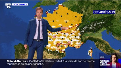 Du soleil sur la moitié nord, plus d'instabilités sur le reste du pays ce jeudi