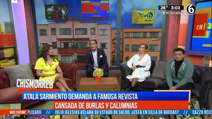 Atala Sarmiento demanda a revista por daño moral y uso indebido de su imagen