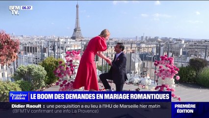 À Paris, l'essor du business pour les demandes en mariage scénarisées