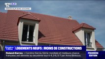 Les constructions de logements neufs en forte baisse