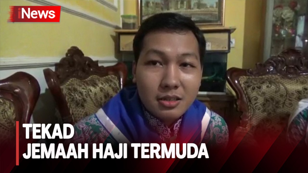 Teruskan Niat Almarhum Sang Ayah, Jemaah Haji Termuda Siap ke Tanah Suci