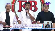 TVJ, inanunsyo ang pag-alis sa TAPE Inc.; Nagpasalamat sa mga sumuporta sa kanila at sa 