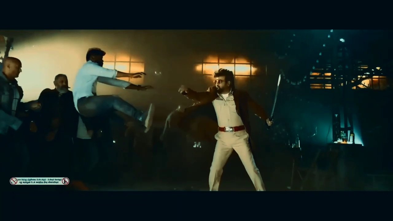 Darbar Movie Clip in Hindi Dubbed, Rajnikant New Movie Clip