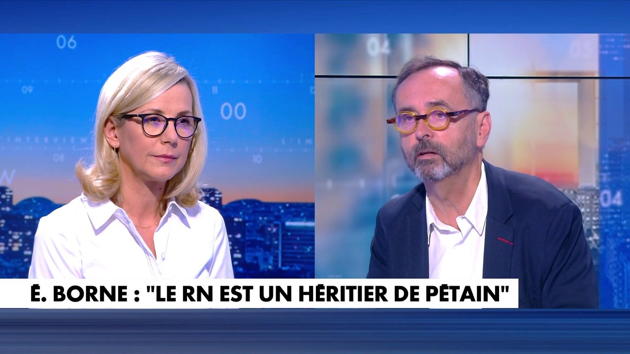 Robert Ménard : «C’est vrai qu’il y a eu des collabos et des pétainistes au début du RN mais vous voulez que je demande à monsieur Roussel, ‘alors vous êtes l’héritier de Staline ?’»