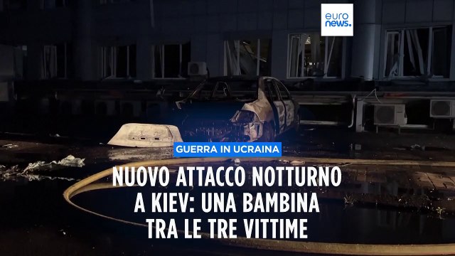 Nuovo attacco aereo su Kiev: una dozzina di feriti e tre vittime. Uccisa una bambina di 11 anni