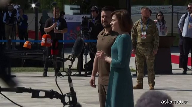 Zelensky arriva in Moldavia al summit della Comunit? politica europea